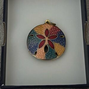 vintage cloisonné enamel 
Pendant